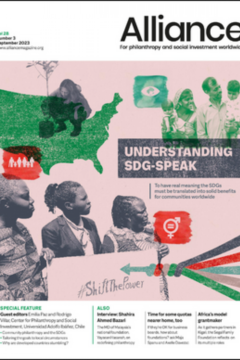 Philanthropy has the power to combat growing isolationism